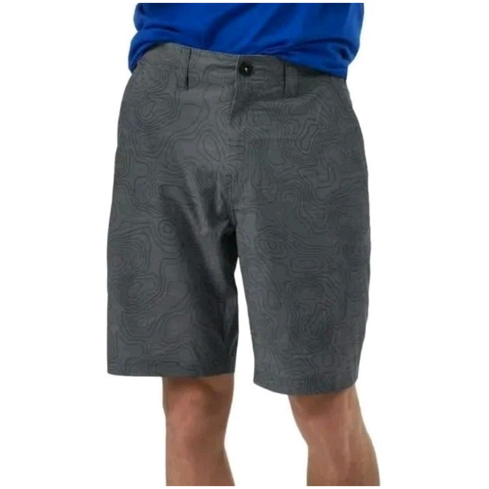 SEA-DOO Men's Walkshorts Gray 20" Moisture Repellent UV Protection Size 3XL